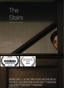 poster with laurels